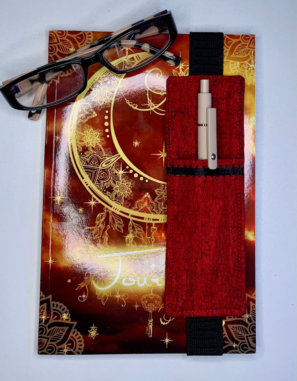 Cracked Red Bookmark