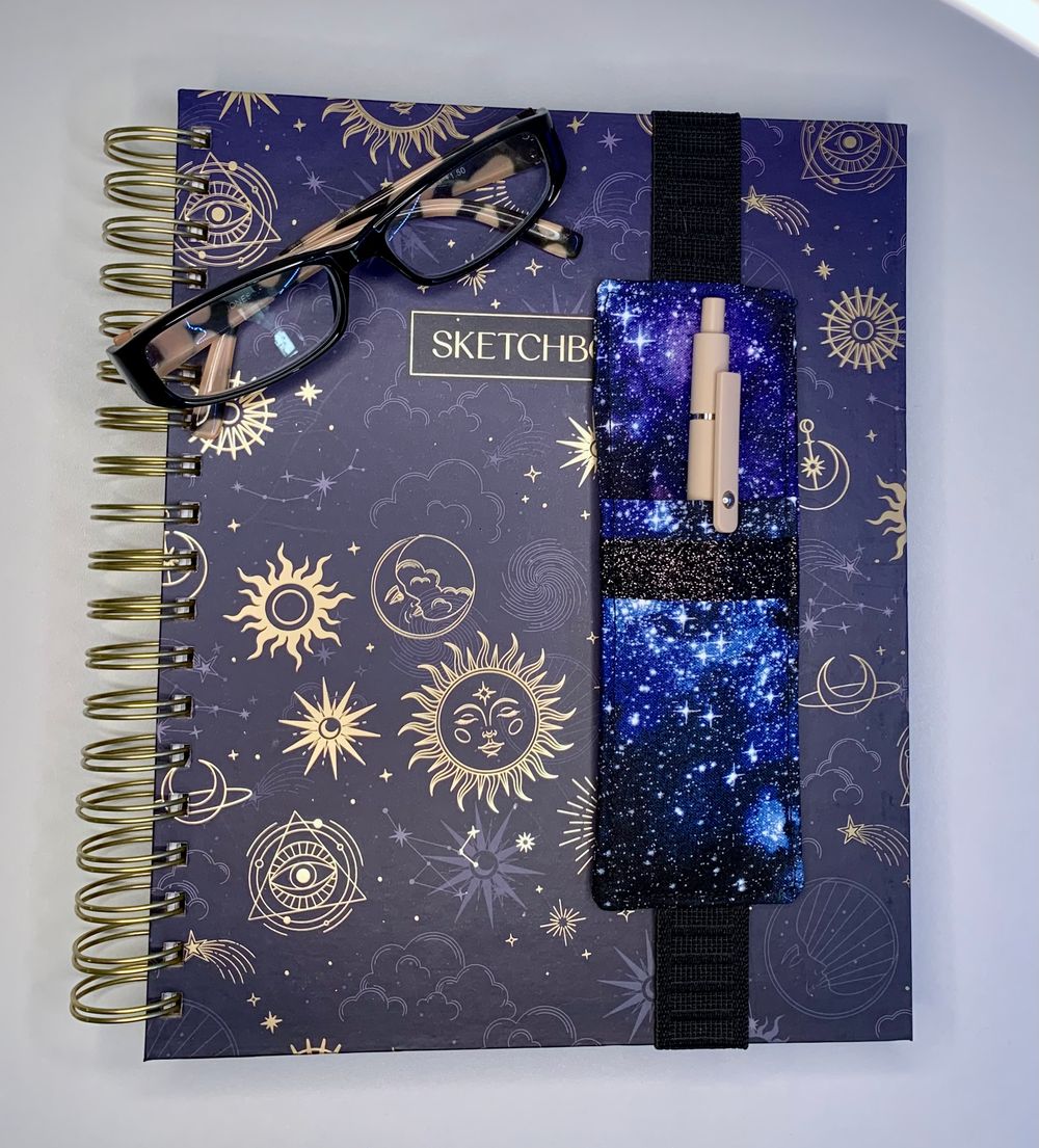 Cosmic Indigo Bookmark