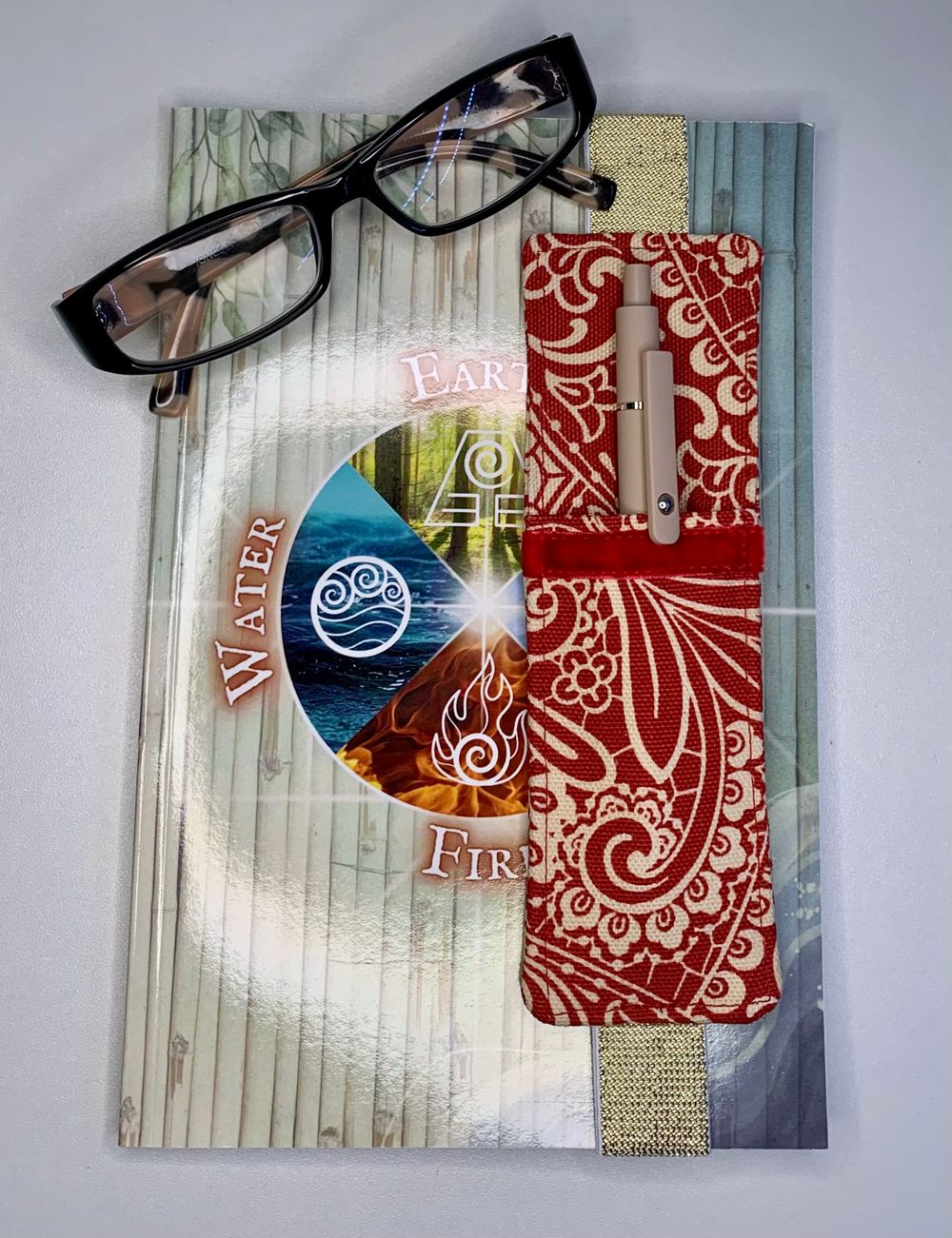 Red Deco Bookmark