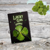 Lucky Girl Shamrock Journal