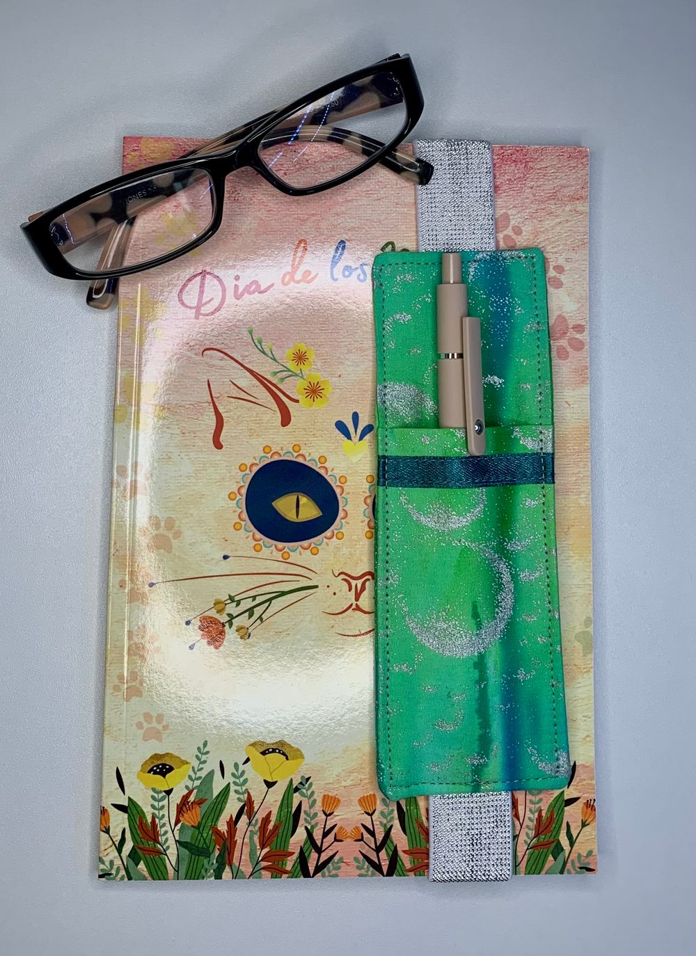 Green Shimmer Bookmark
